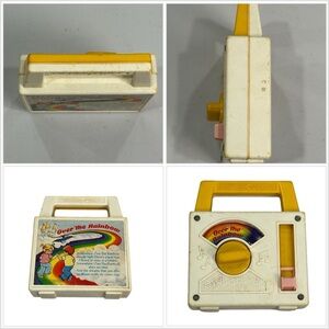 Vintage 794 1981 Fisher Price Child’s Radio Music Box Over The Rainbow Used Toy